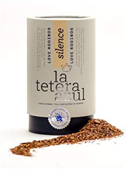 LA TETERA AZUL Infusión De Rooibos Premium Con Menta Y Chocolate. Infusión Relajante. Love Rooibos. Bote A Granel De 115 Gramos Para 46 Infusiones.