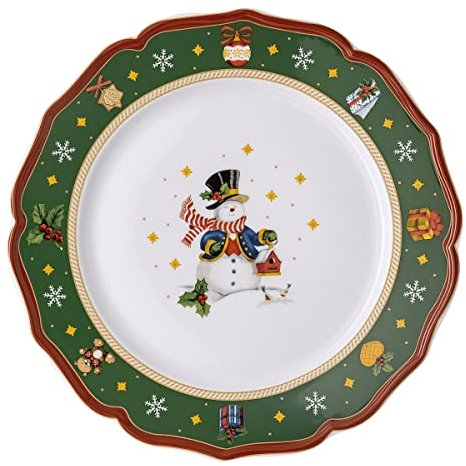 Hutschenreuther Happy Christmas Happy Christm. green Teller flach 31 cm