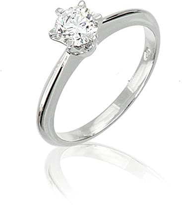Solitärring aus Weißgold mit Diamant Artline, Weißgold