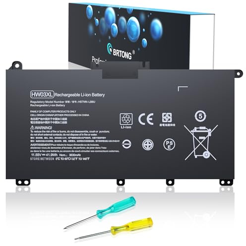 HW03XL HSTNN-LB8U Battery Replacement for HP Pavilion 15-eg0073cl 15-eg0048nr 15-eg0053cl 15-eg1025cl 5-eg1053cl 15-eg1053cl 15-eg1073cl 15-EG 15-EH Series L97300-005 TPN-C131 HSTNN-OB2A HSTNN-IB90