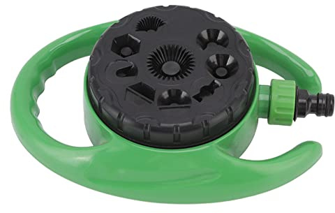 Lawn Sprinkler with 8 Spray Modes | ABS Plastic Garden Sprinkler for Yard/Lawn/Flower Beds | Lightweight Water Sprinkler for Low Pressure Irrigation