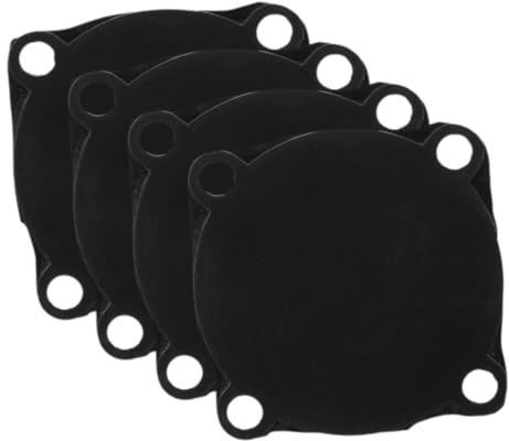 Almohadilla Piezas del 4 Interruptor de Aire Compresor | Goma Negra, para Culata y Presostato, Uso Industrial, Instalación Rápida y Ajuste Amplio