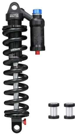 WSUMKH Ammortizzatori ad Aria Ammortizzatore Molla Posteriore Bicicletta MTB Sospensione Pneumatica Posteriore Mountain Bike 190x50 200mm 230mm 240mm 250mm 265mm(265mm)