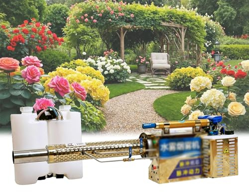 Atomizzatore agricolo a impulsi | Nebulizzatore termico a impulsi da 15 litri | Copre 700 metri quadrati in 7-8 minuti | Adatto per aziende agricole e campi.(120)