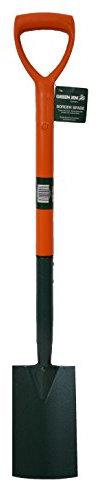Ketter Green Jem Carbon Steel Border Spade - Orange