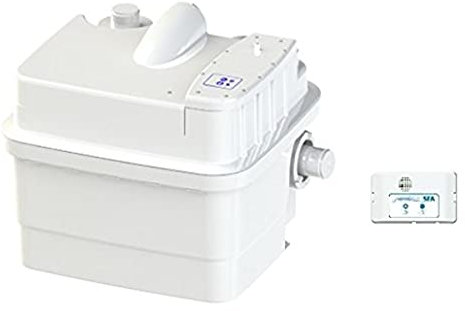 SANITRIT Stazione di sollevamento SANICUBIC 1 per acque nere/cariche 1 pompa c/trituratore e allarme incorporato