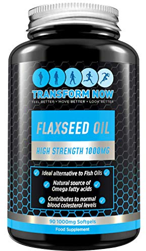 Aceite orgánico de linaza 1000 mg