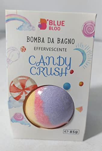 SALI DA BAGNO EFFERVESCENTI CANDY CRUSH OSSIGENANTE PURIFICANTE RIGENERANTE NOVITA' ASSOLUTA