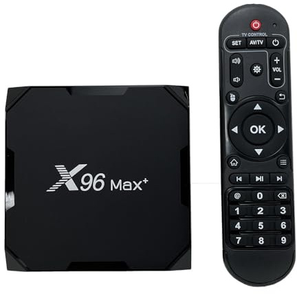 SHYSKY X96 Max Plus TV-box Amlogic S905X3 Android 9.0 Quad Core 4G 64G 2.4G/5G Dual WiFi BT4.0 stöd 4K HD Box