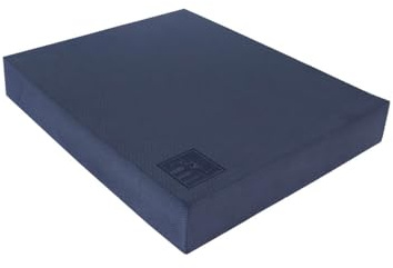 Orange Gym Balance Pad - 38x32,5x6 cm - Balance Board für Ganzkörpertraining - Sportgerät für zu Hause - Training von Rumpfstabilität, Muskeln, Gleichgewicht und Koordination (Grau)