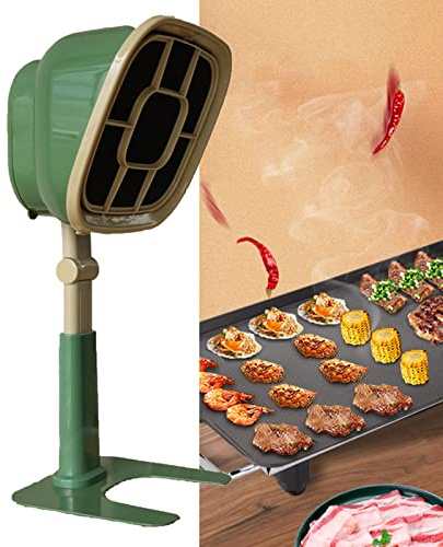 Desktop Cooker Hood, Small ​Household Range Hood, 66 ° Angle Adjustable, 6-Segment Height Adjustment, Easy To Clean, 3200 RPM Range ​Hood for Home, Kitchen, Hot Pot, BBQ