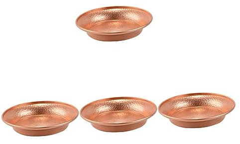 Warmhm 4stücke Tibetische Wasseropfer-schale Aus Reinem Kupfer Edle Anbetungsschale Für Meditation Hausdekoration Und Buddhistische Zeremonien Kunstvoll Graviert Vielseitig Einsetzbar