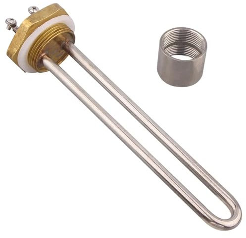 Heating Element 12V Heating Element Brewing Liquid U Type Heater Electric Immersion Water Heater DC 12V 200W/300W (Color : With accessories, Size : 12v 200w)