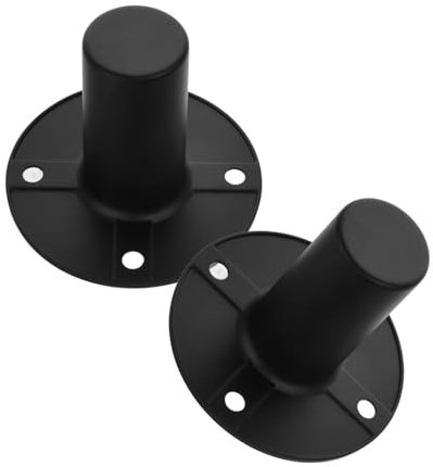 OSALADI 2piezas Soporte Para Altavoces Metal Base Estable Para Escenario Interior Accesorio Soporte Parlantes Fácil Instalación Mejora Calidad Sonido