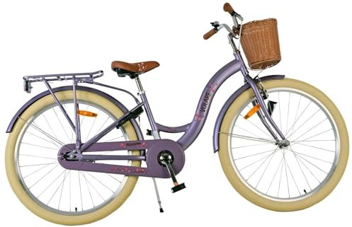 Volare Blossom Kinderfahrrad - Mädchen - 26 Zoll - Lila