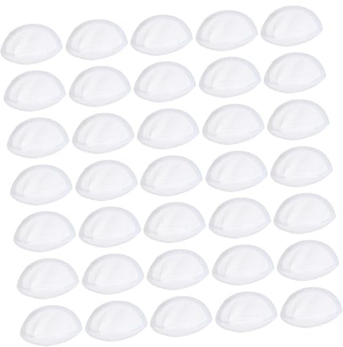 POPETPOP Coppette Assorbilatte Traspiranti Monouso 100 Unitá, Sottili e Confortevoli Non Tessuto Bianco, Assorbenti per Allattamento senza Riflusso, per Uso Quotidiano