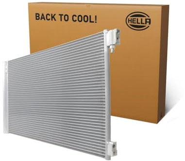 HELLA 8FC 366 220-901 Kondensator, Klimaanlage - Kühlrohre parallel