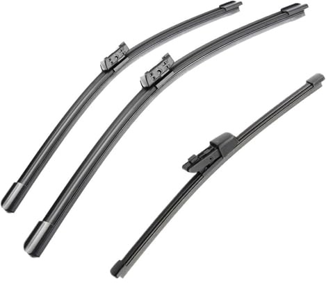 XINGWANGDYSI Frontwischerblatt für VW für Golf 7 MK7 Fließheck 2012–2018 26 + 18 + 11 vorne hinten Wischerblätter Windschutzscheibe