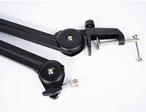 Generic Flexibel Mikrofonarm Kraftig Konsolfäste Bärbar Mikrofonarm för Spelrum (Kort 42cm)