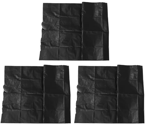 IWOWHERO 3 Stück Transparentpapier Durchschlagpapier Blatt kohlepapier Kohletransferpapier Black