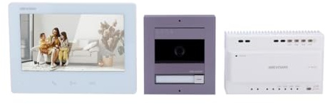 Kit de Videoportero IP Hikvision 2MP 4 Botones IP65