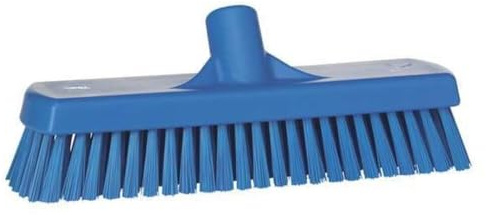 Vikan - Scopa per pavimenti igienica - Dura - 305mm - Blu
