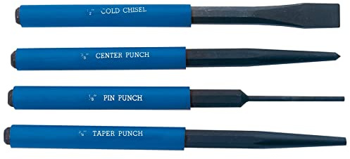 Draper Tools 26559 Burin et Punch Set (Lot de 4)