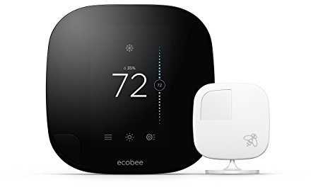 ecobee3 Smarter Wi-Fi Thermostat with Remote Sensor, 2nd Generation