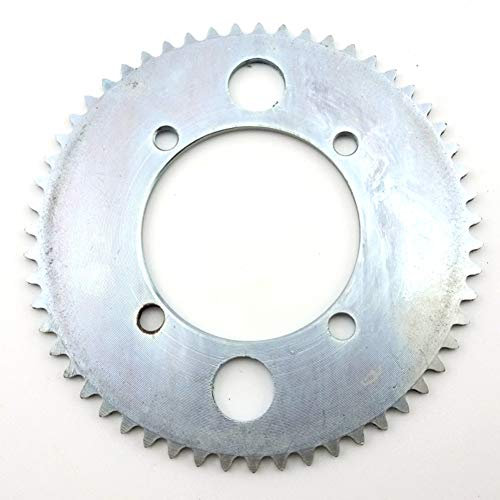 STONEDER Pignon de chaîne arrière 54 mm 25H 55 dents en acier pour moteur 47 cc 49 cc chinois Pocket Bike Mini ATV Quad 4 roues Goped Scooter