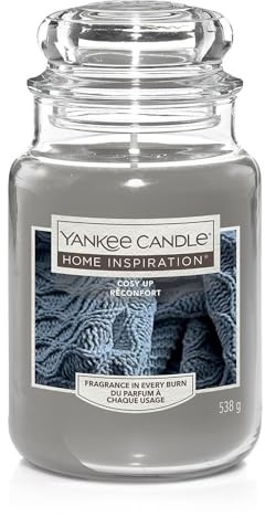 Yankee Candle Home Inspiration Large Jar Cosy Up - Color: Grey