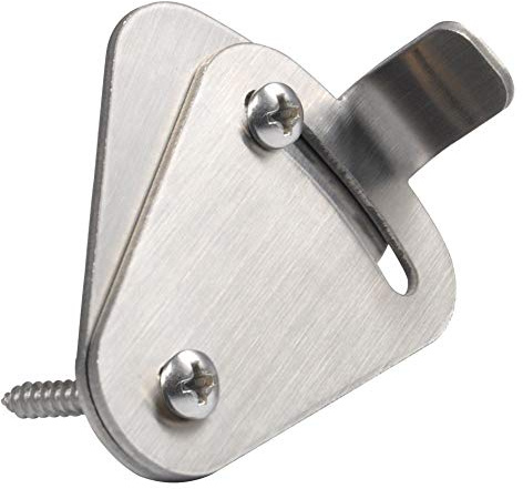 Serrure en Acier Inoxydable Verrou de Sécurité pour Porte Coulissante Grange Hardware
