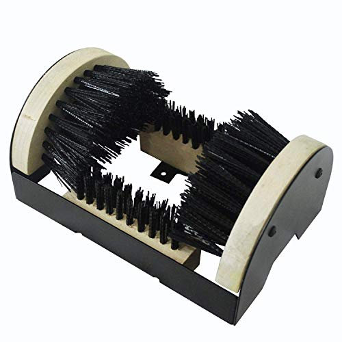 KCT Work Boot Cleaner Heavy Duty Bristles Scrubber Shoe Brush Scraper Outdoor