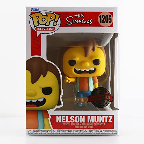 Funko POP! Animation: Simpsons - Nelson - The Simpsons - Vinyl-Sammelfigur - Geschenkidee - Offizielle Handelswaren - Spielzeug Für Kinder Und Erwachsene - TV Fans - Modellfigur Für Sammler