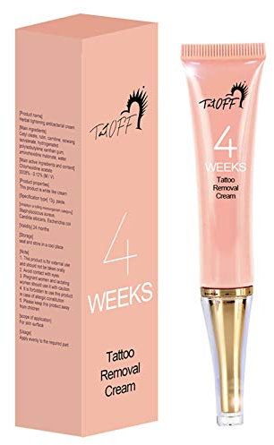 Niktule Tattoo-Entferner-Creme Permanente AntiTattoo-Druckcreme Natürlicher Pflanzenextrakt Sichere Feuchtigkeitsversorgung der Haut Entferner-Gel Schmerzlose Reinigung Augenbrauen-Eyeliner-Haut