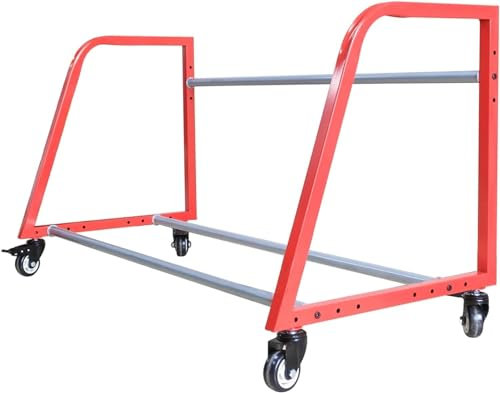 HACSYP Reifenregal for die Garage, fasst 4 Reifen, robuster Präsentationsständer, rollender Reifenständer mit Rädern, großer Reifen-Organizer