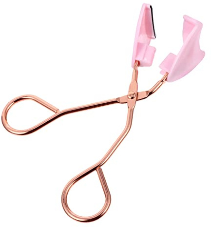 Healeved Rizador de Pestañas Magnético de Acero Inoxidable Rosa Pinza Fácil de Sujetar, No Daña el Tejido Cutáneo, Kit Profesional para Maquillaje y Pestañas Postizas