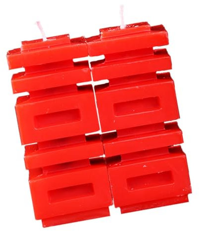 Cabilock 1paio Candela Decorativa Tradizionale Cinese Stile Xi Per Matrimonio Di Candele Rosse Per Decorazioni Di Stanze Nuziali e Festività
