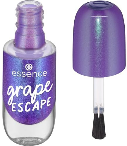 Essence Cosmetics gel nail colour, Nagellack, Violett, langanhaltend, Expressergebnis, schnelltrocknend, vegan, ohne Mikroplastikpartikel, ohne Konservierungsstoffe, ohne Parfüm, 1er Pack (8ml)