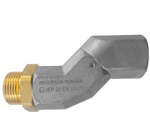 Sockel -Schwenkverbindung, Gelenkblockadapter,Rotation Zinklegierung 1 Zoll Drehgelenk | NPT Automotive Ersatzversiegelung des Kraftstoffmaschinenzubehörs für die Industrie