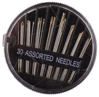 Artibetter 30pièces Lot De Aiguilles à Coudre Acier Inoxydable Ouverture Latérale Pour Tissage Et Reprise