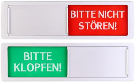 Klopfen Bitte Nicht Stören Schild Schiebe,Nicht Stören Türschild,Klebeschild Bitte Klopfen, Türschilder Schiebeschild Mit Magnetauflage Und Klebepads,Für Büro Und Toilette (17,7 X 5.2 X 0,5 Cm) | Klebeschild Bitte Klopfen,Türschilder Schiebeschild Mit Magnetauflage Und Klebepads,Für Büro Und Toilette(17,7 X 5.2 X 0,5Cm)