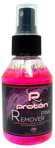 Proton Professional Stencil Eraser Spray Rosa Pink - 100ml - Reiniger/Entferner - Stempel Entferner - Tattoo INKgrafiX® Deutschland - PROFI STUDIO