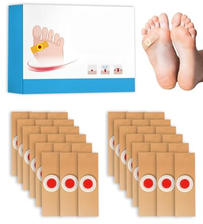 IPNSDON Prodotto anti-verruche, cerotti per calli, 36 confezioni di prodotti anti-calli per mani e piedi, cerotti delicati e sicuri per mantenere la pelle sana, eliminazione delle verruche plantari