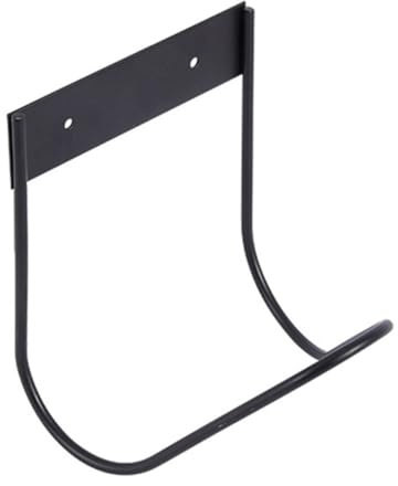 Lawnoval für Edelstahl Wand-Schlauchhalter für Garten, Wasserleitung & für Schwerlastschläuche, rostbeständig, platzsparende Halterung (15,5 x 16 x 18 cm)