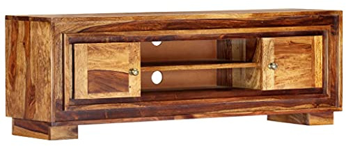Generisch TV-Schrank 118x30x40 cm Massivholz Akazie,Möbel,TV-Möbel-248000