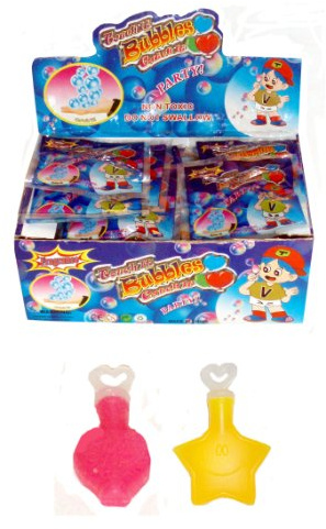10 x Touchable Mini Bubbles - Party Bag Fillers by Henbrandt [Toy] by Henbrandt