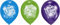 Amscan - 450302-6 Ballons Latex Tortues Ninja 23 cm/9''