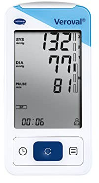 VEROVAL, Tensiómetro de Brazo + Monitor de ECG Portátil, Medidor de la Tensión Arterial, Tensiómetro Digital y Electrocardiógrafo Portátil, Detecta Hipertensión y Arritmias, Talla Universal (22-42cm)
