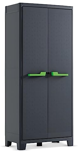 Keter Armadio 4 Ripiani 80x44x182 cm Moby Alto XL Antracite