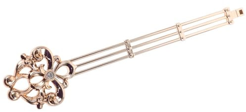BESTonZON Quarz Uhrenpendel Ersatzteil Mit Strasssteinen 33cm Mechanisch Golden Für Selbstgemacht Wanduhr Pendeluhr Bausatz Pendelwerk Zubehör